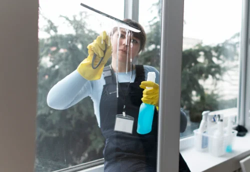 Nettoyage de vitres intérieures et extérieures à Mésanger